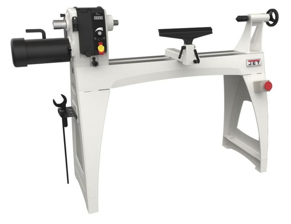 JET 18in x 40in Electronic Variable Speed Wood Lathe 2HP 1PH 230V, large image number 1