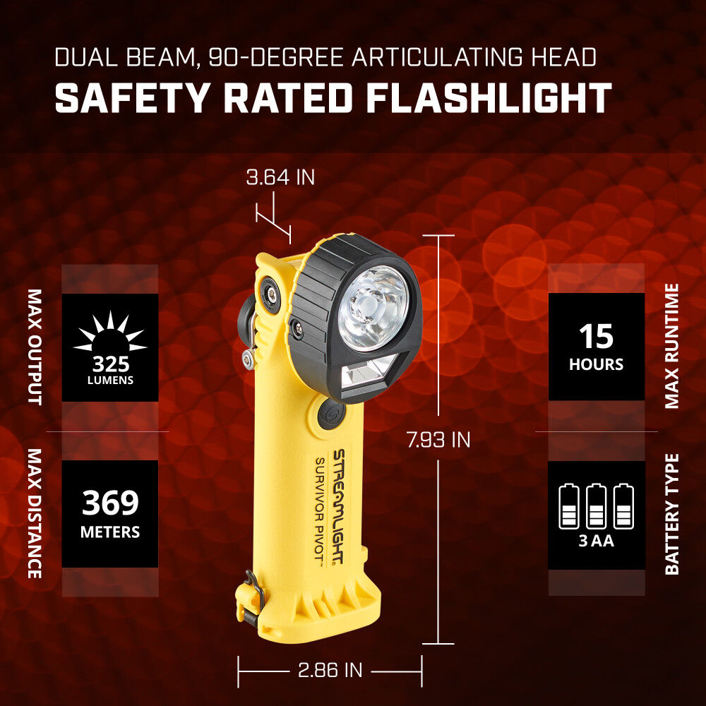 Streamlight Survivor Pivot Right Angle Flashlight, large image number 10