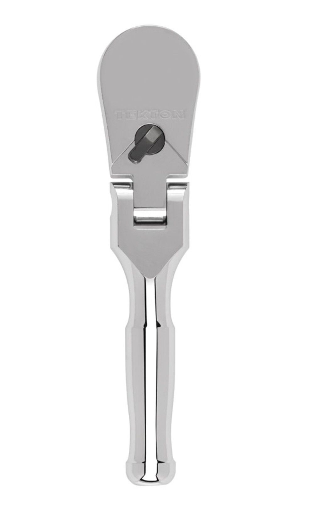 Tekton 1/2 Inch Drive x 6 Inch Flex Head Non-QR Stubby Ratchet - SRH26206