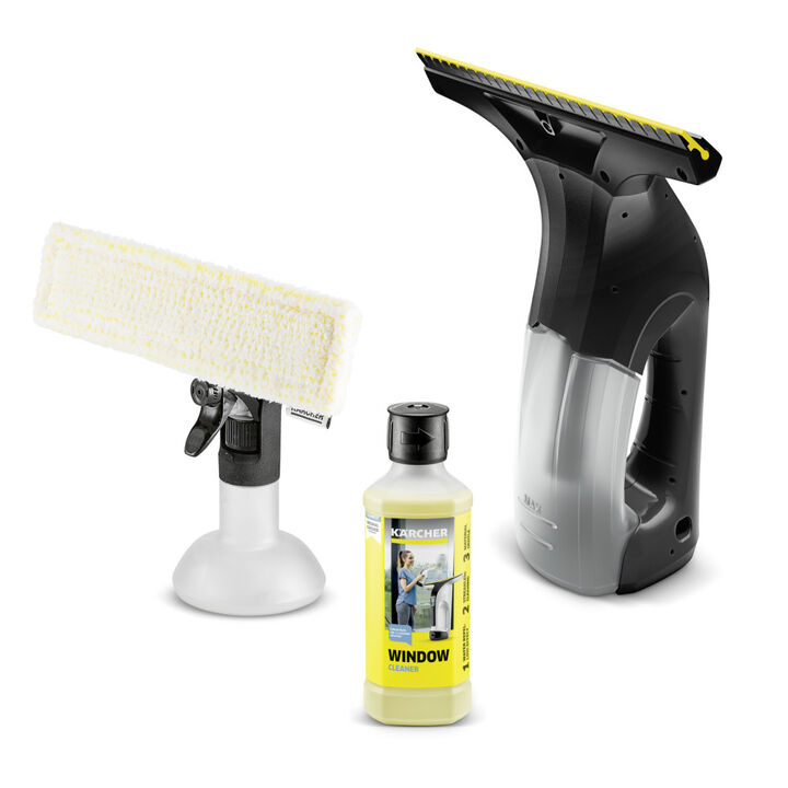 Karcher WV 1 3.6V Battery-Powered Vacuum Window Cleaning System Black