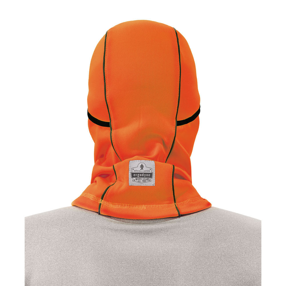 Ergodyne 6823 Hinged Balaclava Face Mask Orange, large image number 8