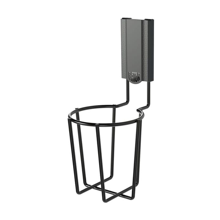 Gator Magnetics 25 Lbs 4 Inch Diameter Black Steel Single Cup Holder