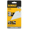 DEWALT 2-1/2 Inch Bi-Metal Utility Knife Blade, 50 Pieces, small image number 3