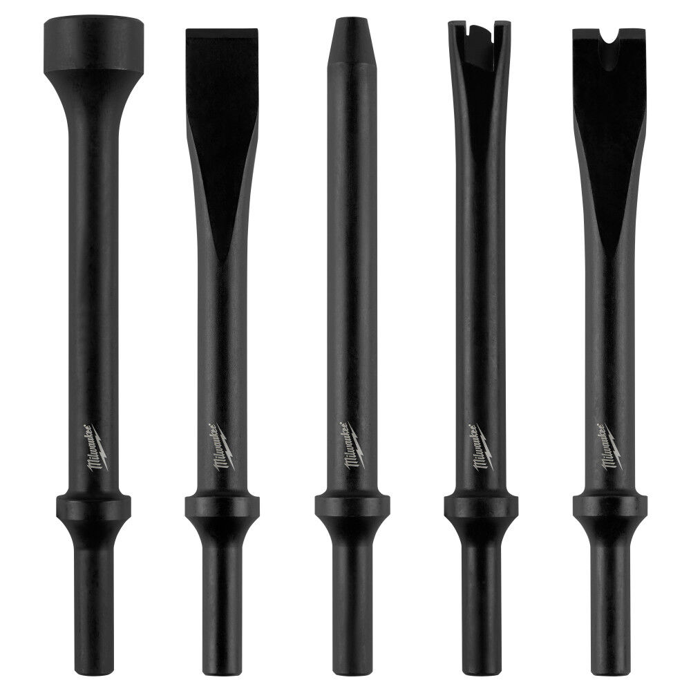 Milwaukee M18 FUEL STRIKER Hammer Chisel (Bare Tool) with Protective Boot and 5pc Chisel Bit Set, large image number 4