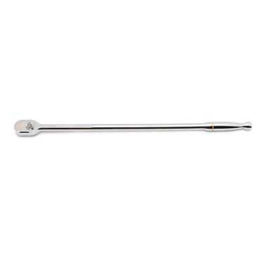 GEARWRENCH 120XP 1/2 Inch Drive Full Polish Chrome Extra Long Handle Teardrop Ratchet