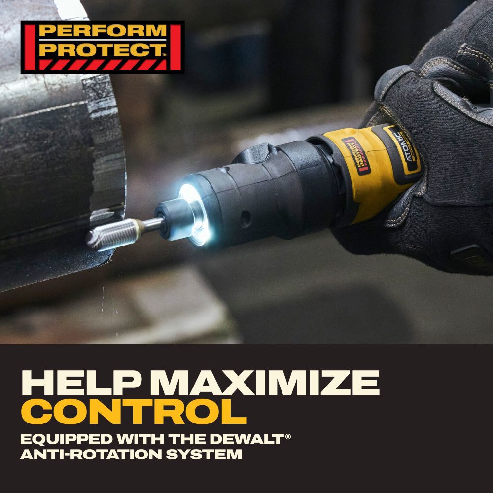 DEWALT ATOMIC 20V MAX Inline Die Grinder 1.7Ah Kit, large image number 6