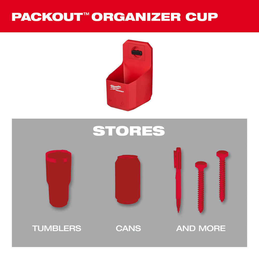 Milwaukee PACKOUT Organizer Cup, large image number 8