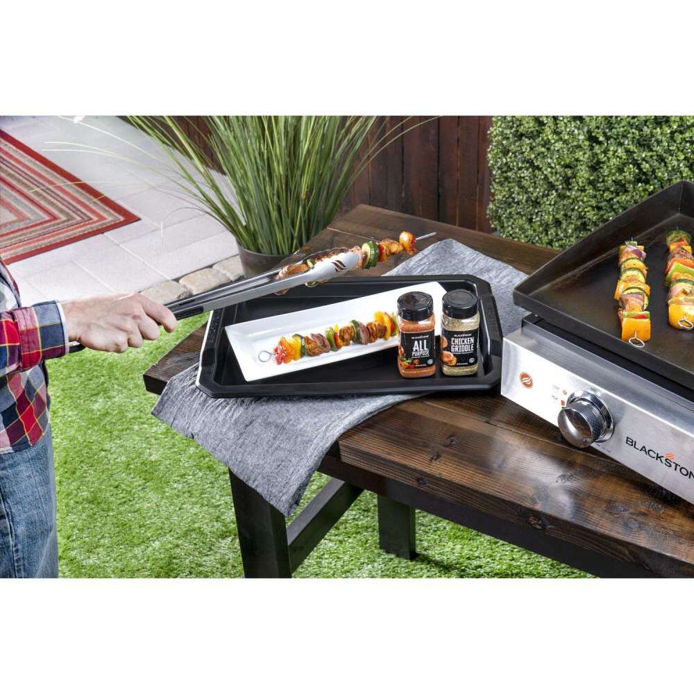 Blackstone 19 Inch x 13 Inch Plastic Serving Tray 4 Pieces, large image number 5