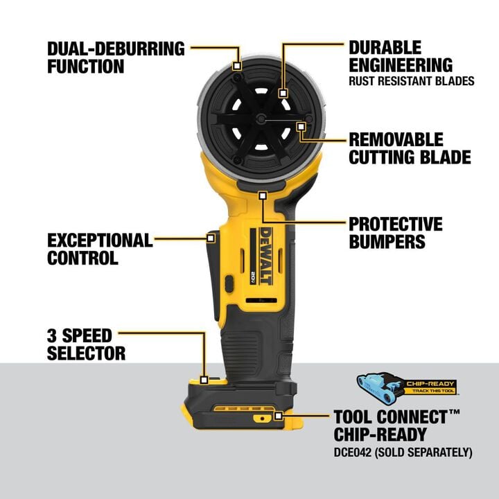 DEWALT 20V MAX Pipe Prep Tool (Bare Tool), large image number 1