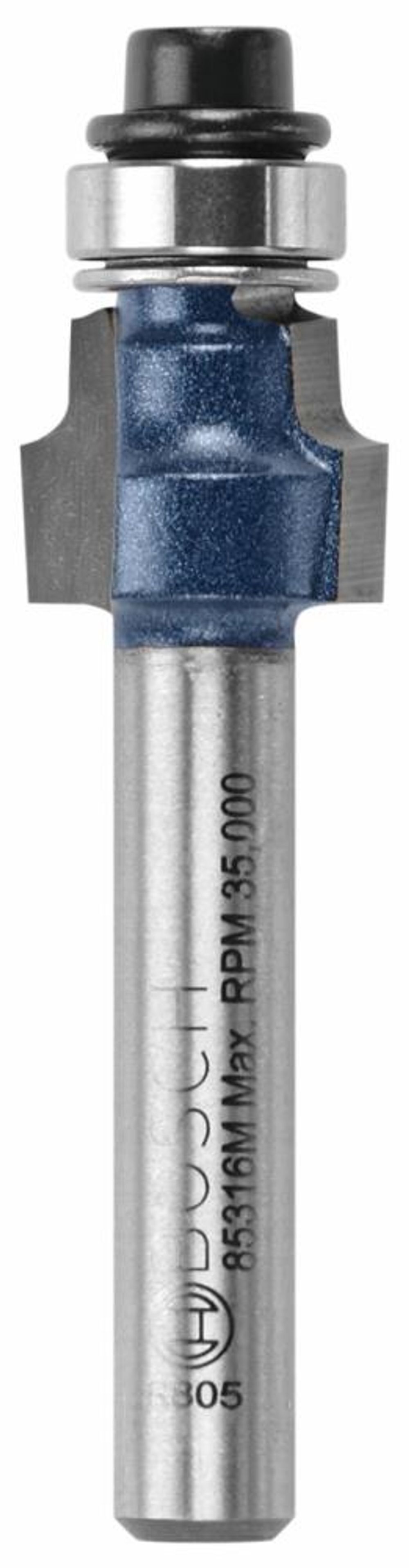 Bosch 1/2in x 3/8in Carbide Tipped Smooth Edge Laminate Trim Router Bit, large image number 1