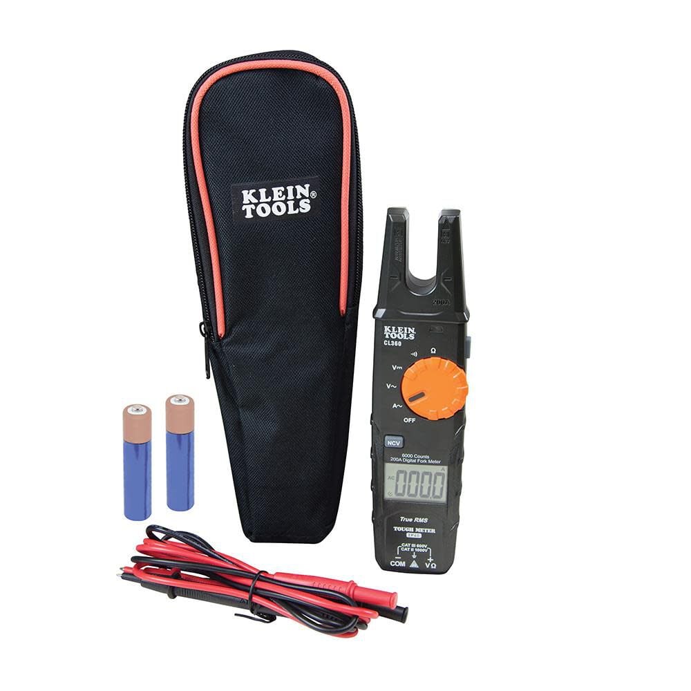 Klein Tools Open Jaw Fork Meter 200A AC, large image number 1
