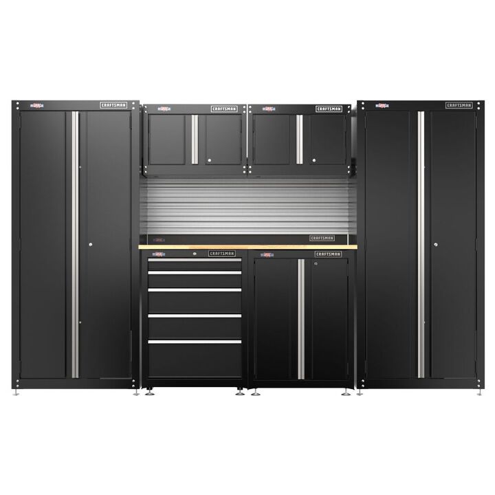 CRAFTSMAN S2000 Series 48 Inch Wide Floor Cabinet, Black, large image number 8