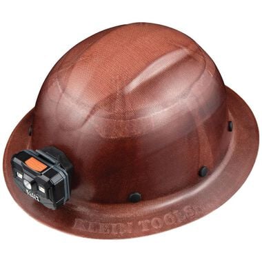 Klein Tools High Temp Hard Hat Brim with Headlamp