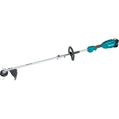 Makita 18V LXT Lithium-Ion Brushless Cordless Couple Shaft Power Head Kit with 13in String Trimmer Attachment (4.0Ah), large image number 15