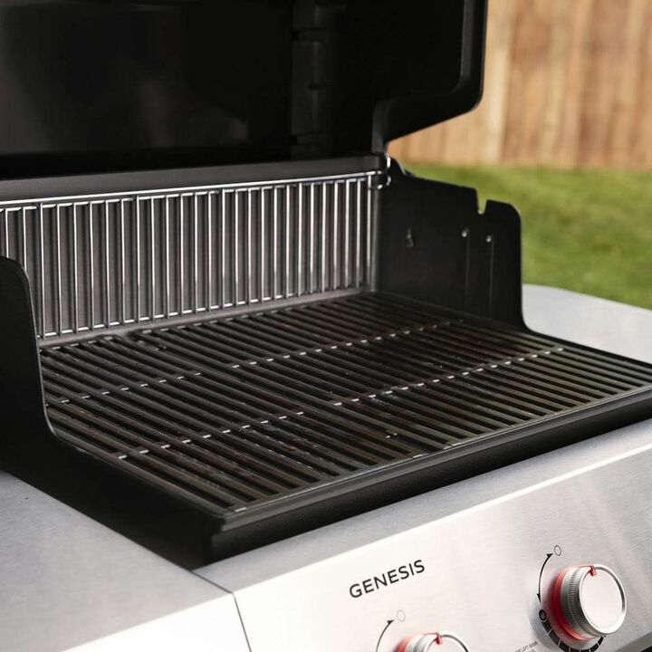 Weber 3 Burners Genesis E-315 Black Liquid Propane Gas Grill, large image number 7