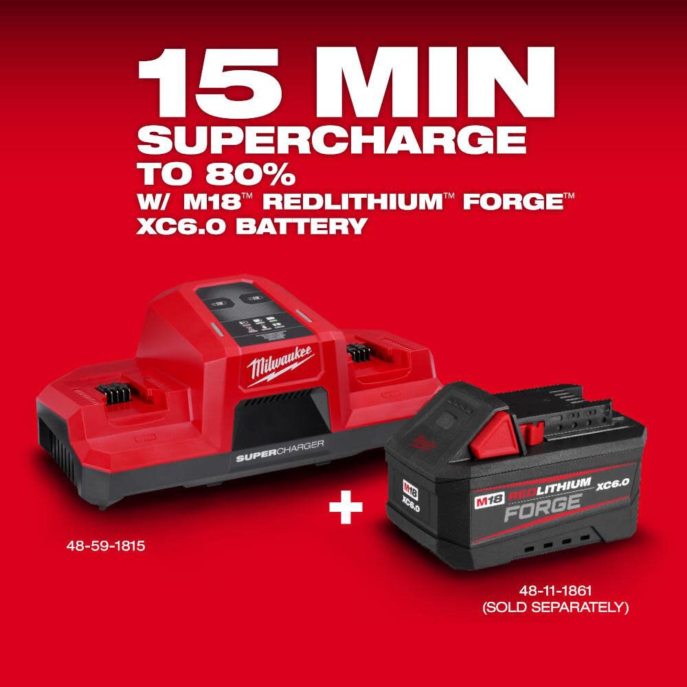 M18 redlithium top charger