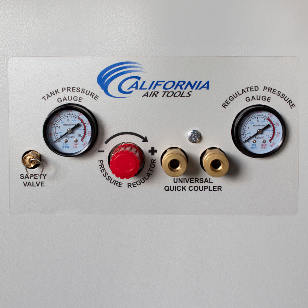 California Air Tools 2 HP 10-Gallon Compressor with Dryer Cabinet, large image number 8
