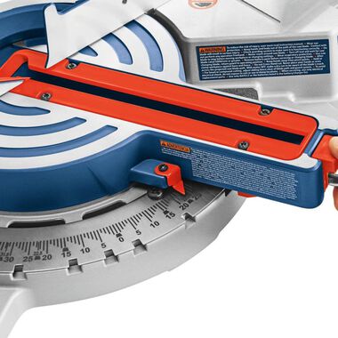 Bosch PROFACTOR 18V Surgeon Miter Saw Kit 7 1/4in Single Bevel Slide with CORE18V 8.0 Ah PROFACTOR Performance Battery, large image number 2