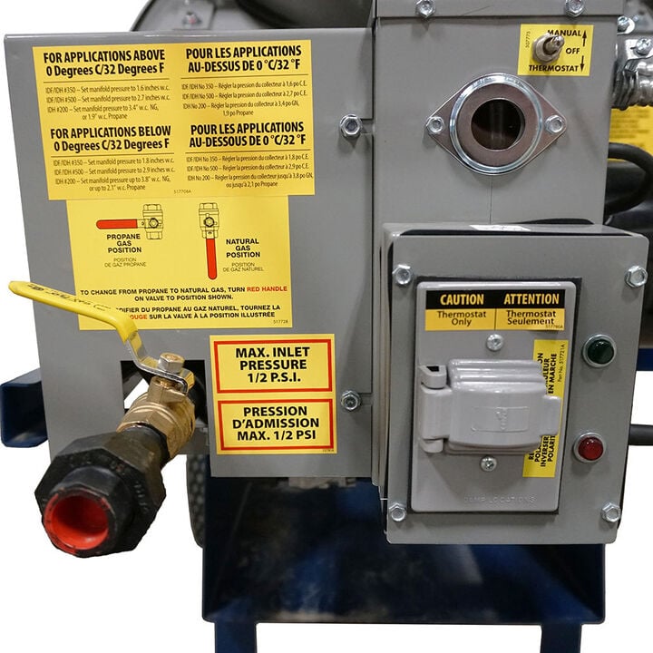 Frost Fighter Indirect Fired 420k BTU Portable Heater System (LP/NG), large image number 4