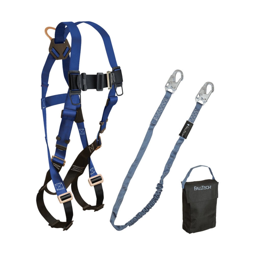 Falltech Harness Lanyard & Storage Bag Kit 3pc – 9005PS