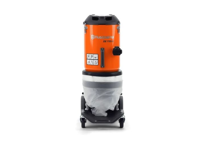 Husqvarna Construction DE 110i H 1.2HP 36V Battery Powered HEPA Dust Extractor (Bare Tool) Reconditioned, large image number 1