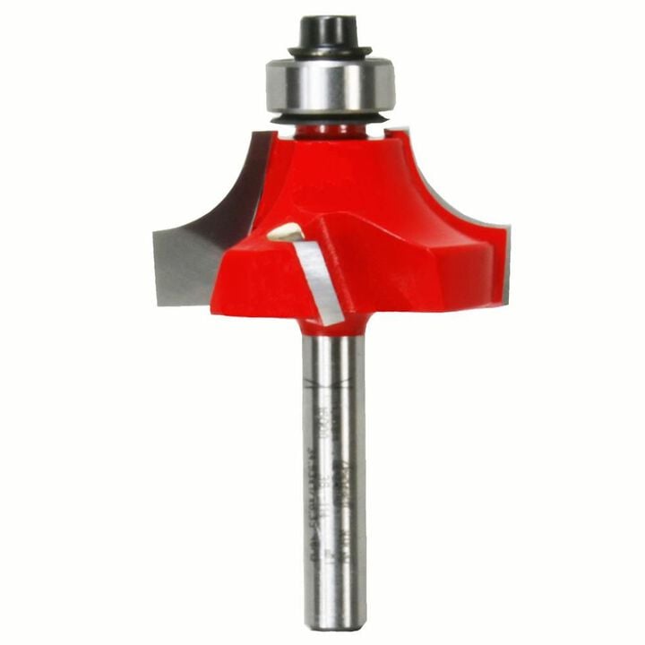 Freud 3/8 In. Radius Quadra-Cut Beading Bit with 1/4 In. Shank, large image number 0