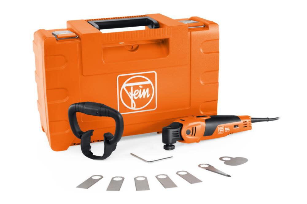 Fein Multimaster Tool MM 500 Oscillating Kit 350W High-Performance Corded Multi  Tool For Interior Construction And Renovation Includes (1) Saw 