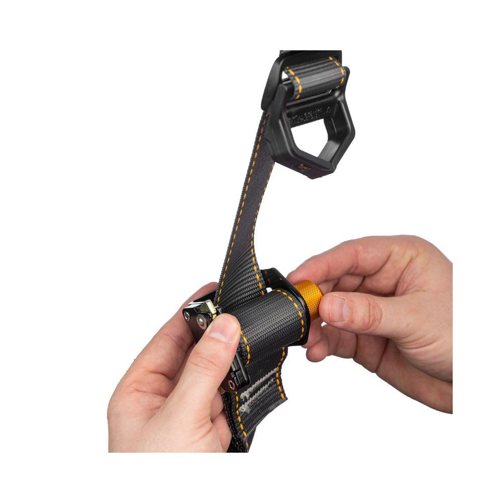 Guardian Fall Protection Full Body Harness with Chest/Leg Buckle Sternal & Hip D-Ring, large image number 6