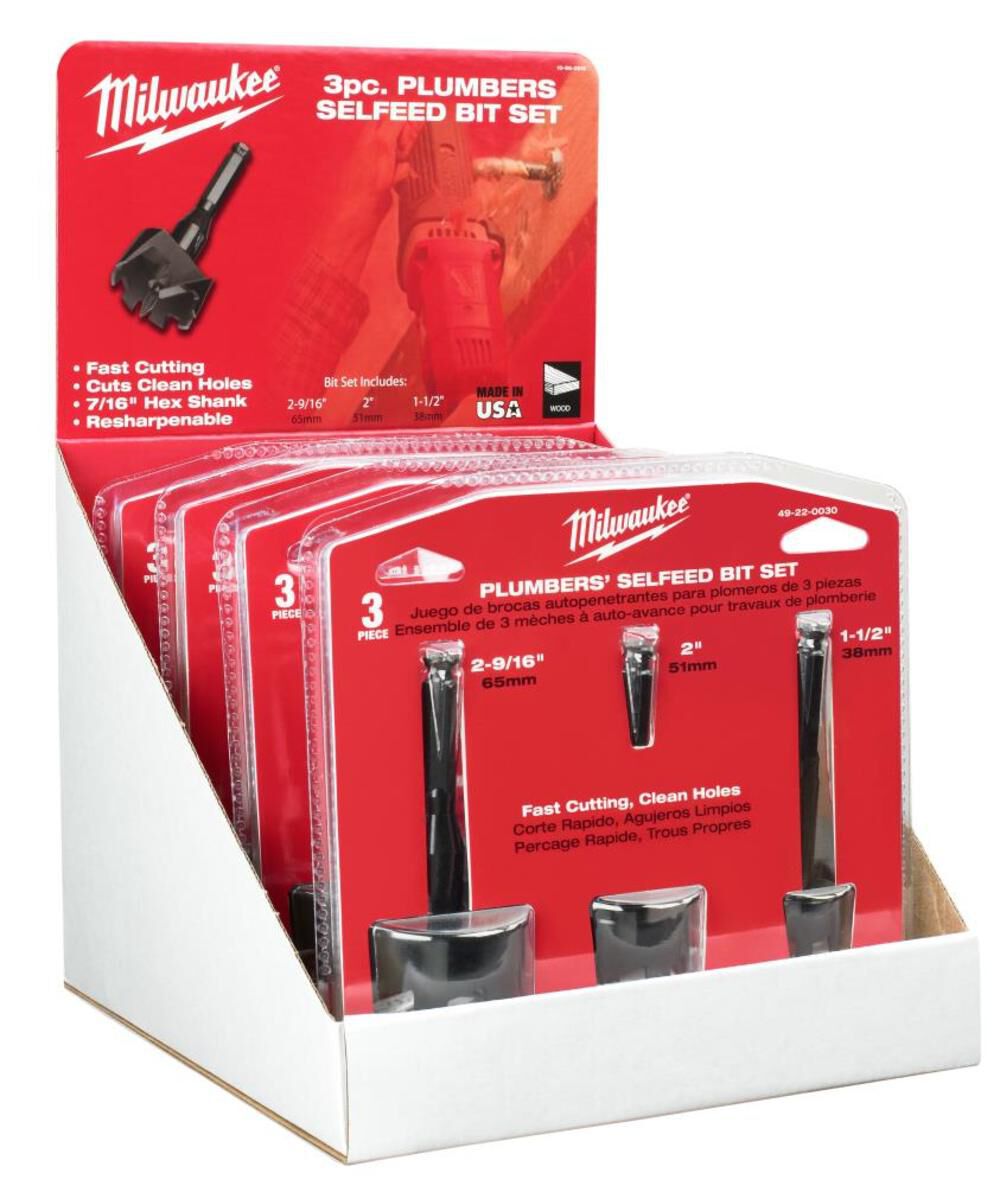 Milwaukee plumbers bit kit sale