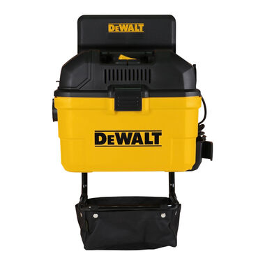 DEWALT 6 Gallon Wall Mounted Wet/Dry Vacuum with Wireless on/off Control