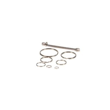 Guardian Fall Protection 2in Diameter Split Ring 25pk