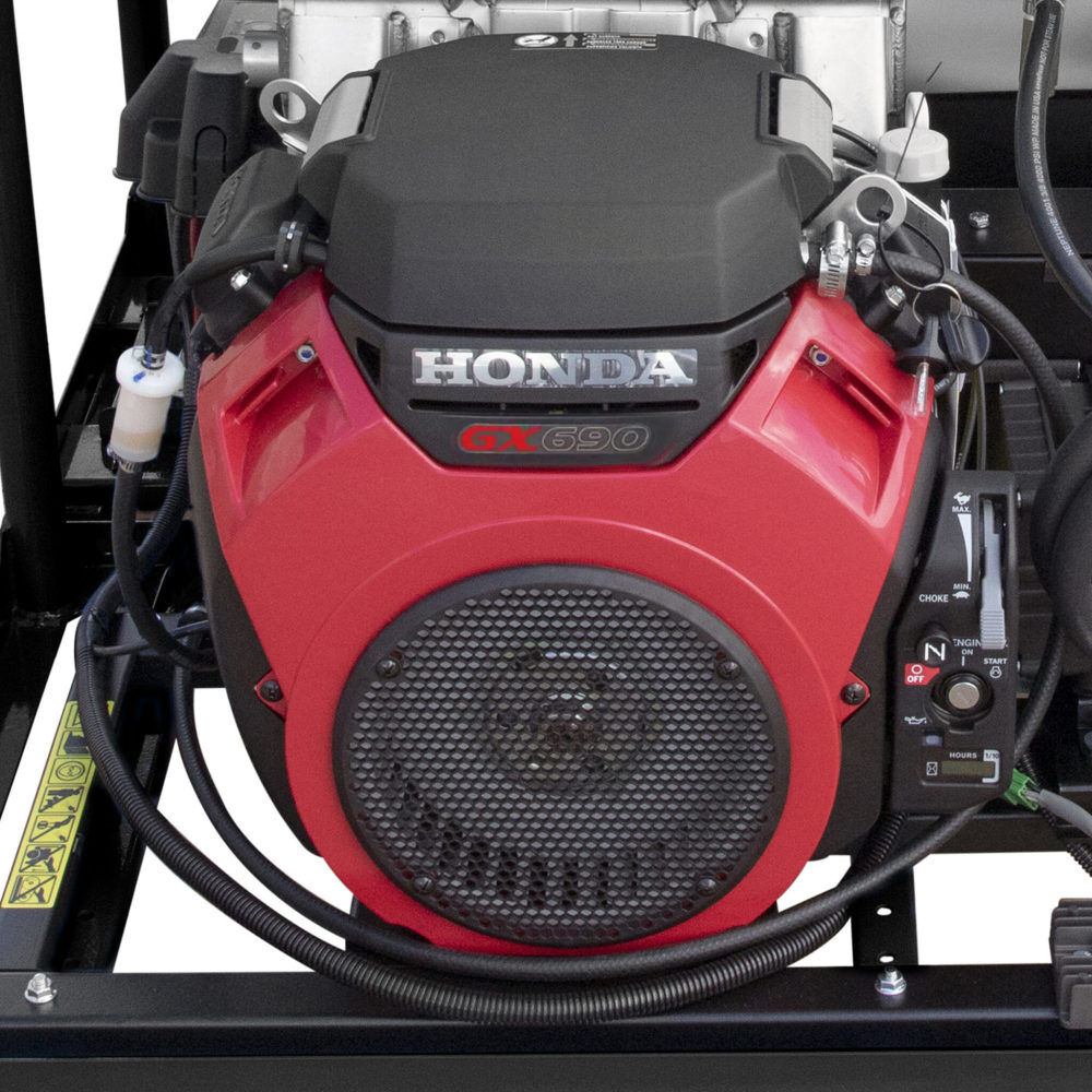 Simpson Super Brute 3500 PSI 5.5 GPM Gas Powered Hot Water Pressure Washer with 4 Spray Tips, large image number 4
