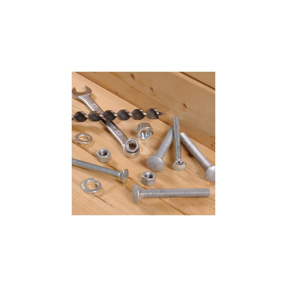 Hillman 3/8-16 x 4in Zinc Carriage Bolt 50pk, large image number 6