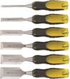 Stanley 6 piece FatMax Short Blade Chisel Set, small
