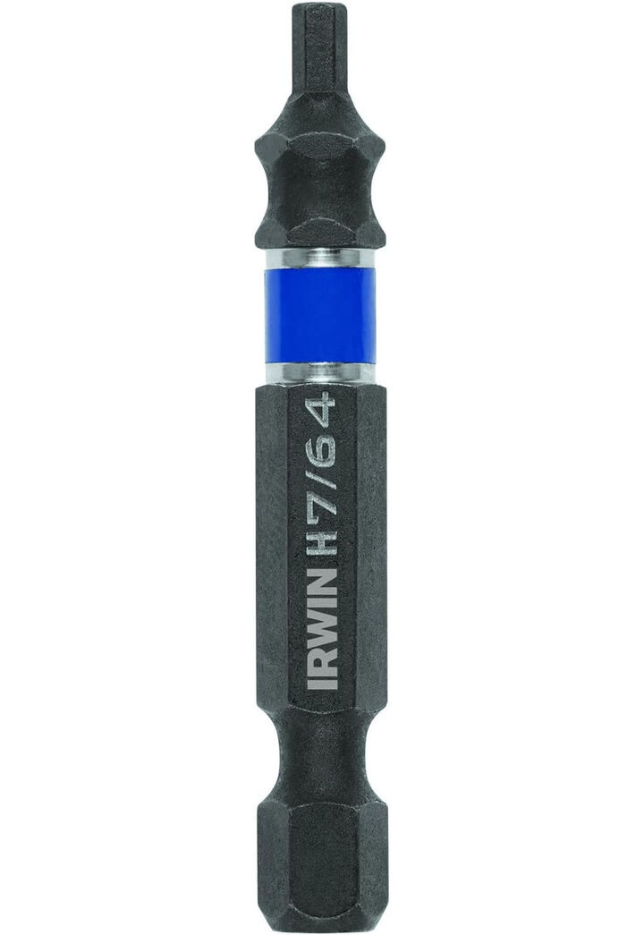 Irwin 7/64 Inch x 2 In Hex Impact Power Bit, large image number 1
