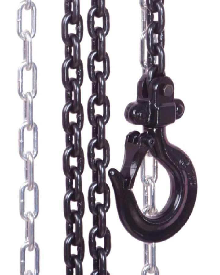 Atlas Lifting and Rigging TCH 2 Ton Chain Hoist 4400 lbs 20 Ft. Lift, large image number 1