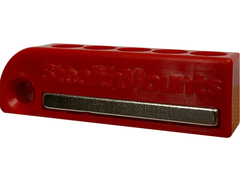 Stealthmounts Bit Holder for Craftsman 2 Pack Red – BH-CM-RED-2