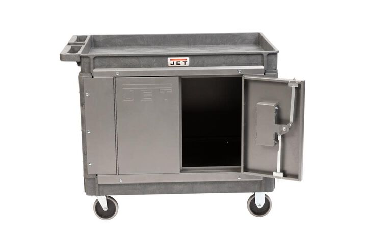 JET PUC-4126 Resin Cart with LOCK-N-LOAD Security System Kit