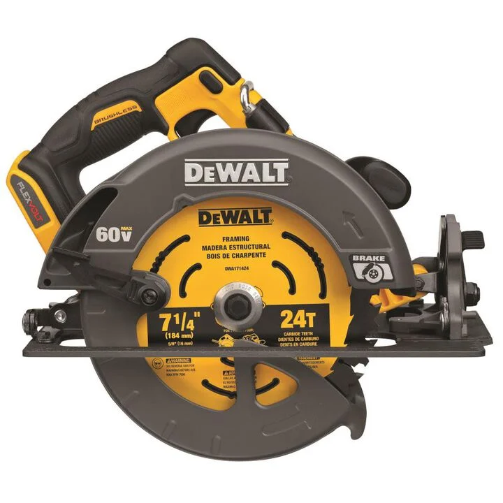 DEWALT FLEXVOLT 60V MAX 7 1/4in Circular Saw with Brake (Bare Tool)