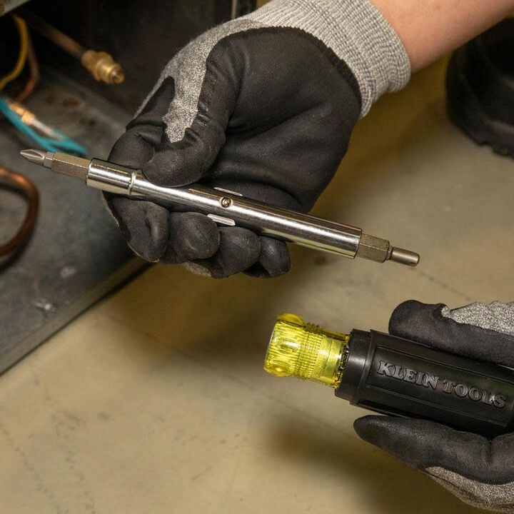Klein Tools Nut Screwdriver Valve Core Bit, large image number 2