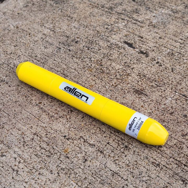 Allen Engineering 1-3/4 in x 14 in Steel Concrete Vibrator Head