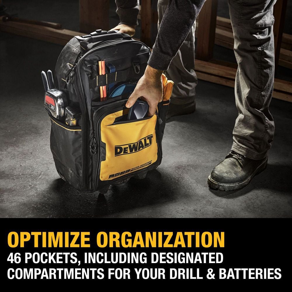 DEWALT PRO Backpack on Wheels, large image number 3