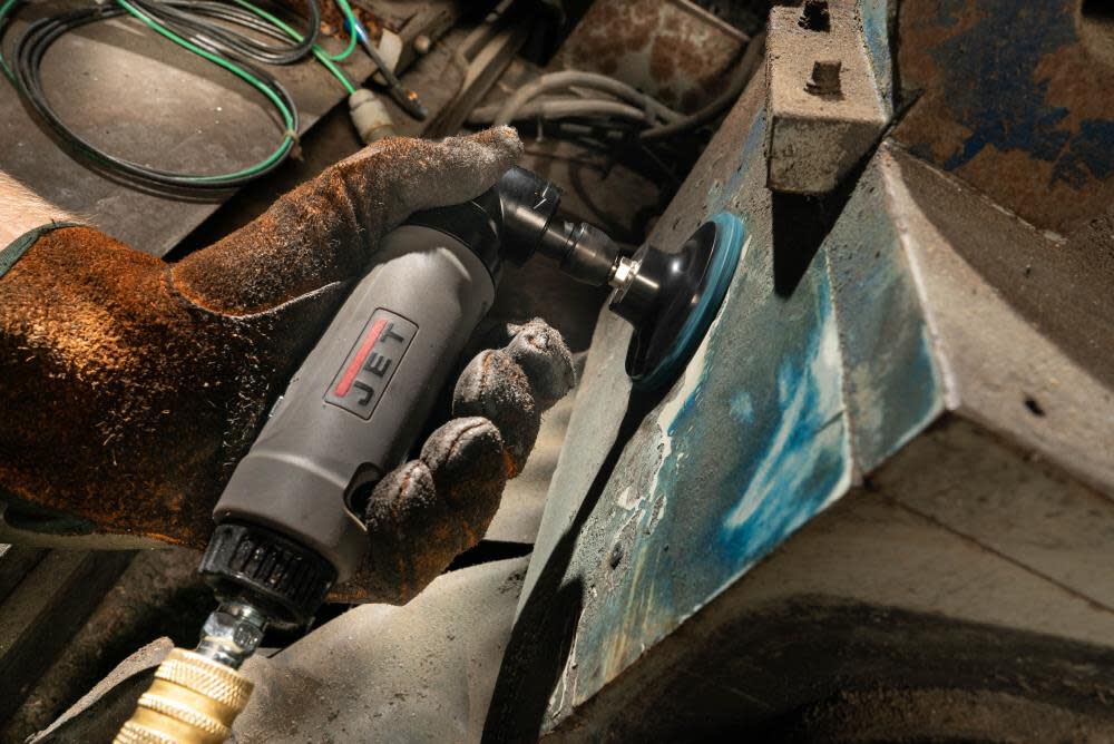 Jet outlet die grinder