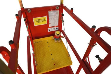 mec 19 Ft. Xtra-Deck Micro Slim Electric Scissor Lift with Leak Containment System, large image number 5