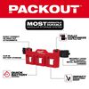 Milwaukee PACKOUT Tool Box M18 Battery Rack Attachment, small image number 3