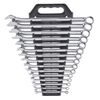 GEARWRENCH Combination Wrench Set 15 pc. 12 Point SAE Long Pattern, small