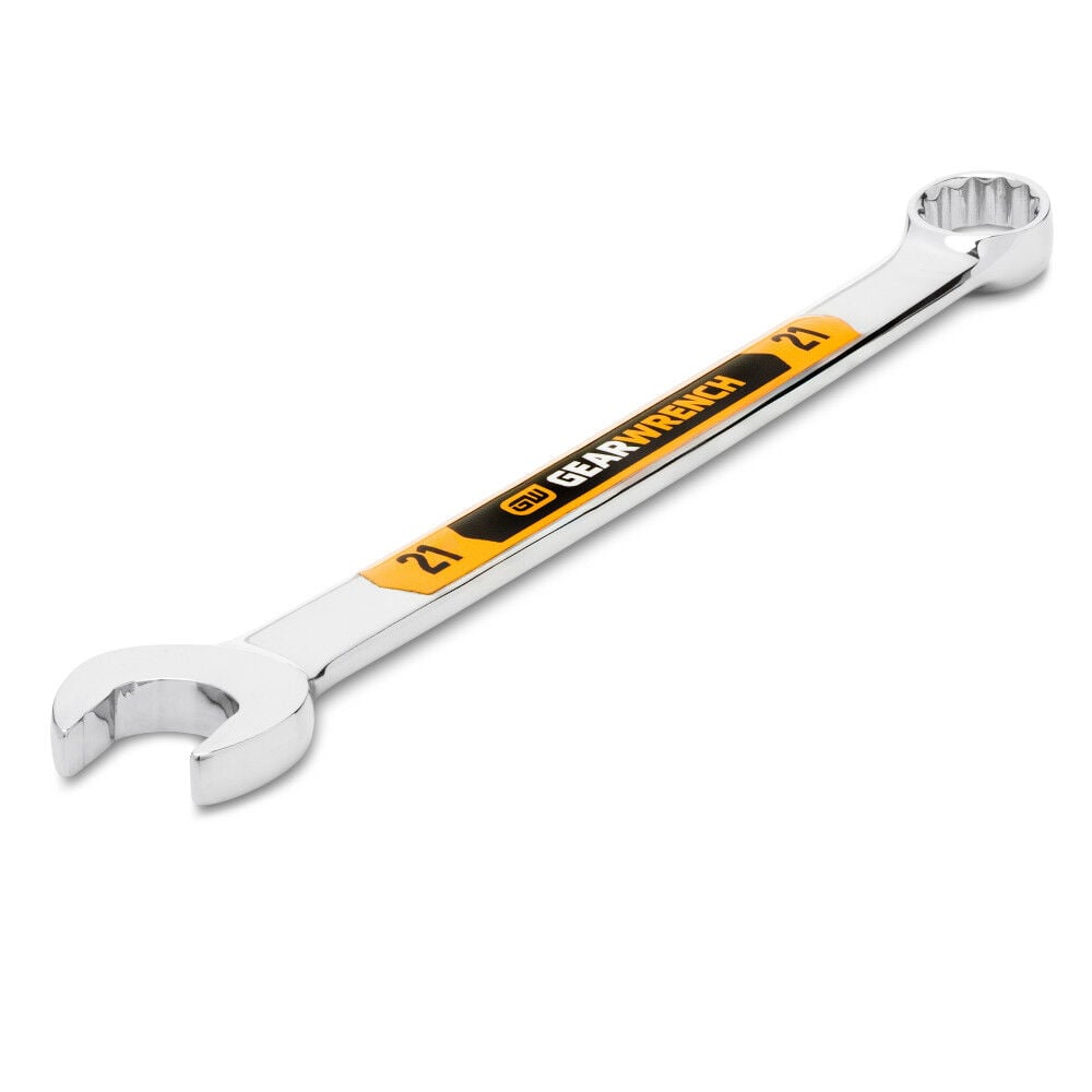 GEARWRENCH 21mm 12 Point Hi-Viz Long Pattern Combination Wrench, large image number 5