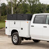 Buyers Products Company 16x13x96 Textured Matte Black Diamond Tread Aluminum Topsider Truck Box, small image number 5