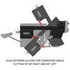 JET 10 x 18 Semi Auto Dual Mitering Horizontal Bandsaw Hydraulic Vise, small image number 5