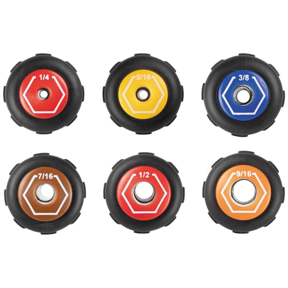 Klein Tools Color-Coded Magnetic Nut Driver, 9/16 Inch, large image number 6